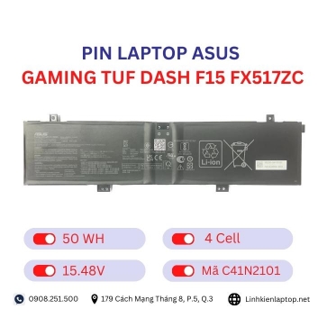 Pin Laptop Asus Gaming TUF Dash F15 FX517ZC