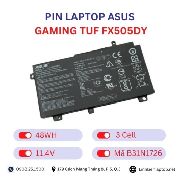 Pin Laptop Asus Gaming TUF FX505DY