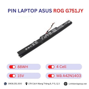 Pin Laptop ASUS ROG G751JY