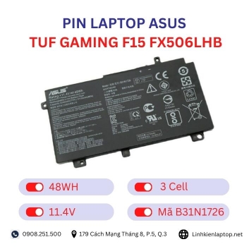 Pin Laptop Asus TUF Gaming F15 FX506LHB