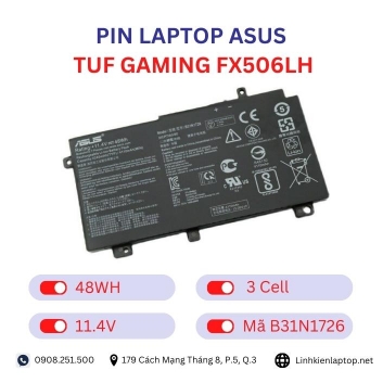 Pin Laptop Asus TUF Gaming FX506LH