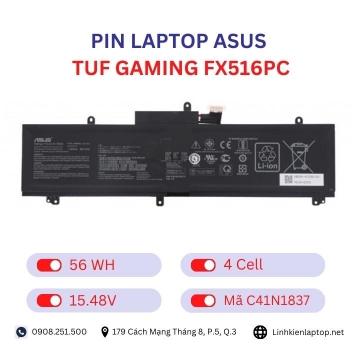 Pin Laptop Asus TUF Gaming FX516PC