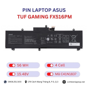 Pin Laptop Asus TUF Gaming FX516PM