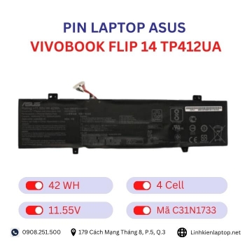 Pin Laptop Asus VivoBook Flip 14 TP412UA