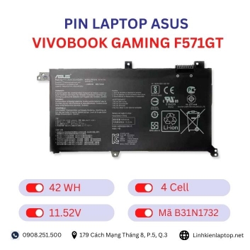 Pin Laptop Asus VivoBook Gaming F571GT