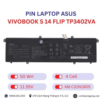 Pin Laptop Asus Vivobook S 14 Flip TP3402VA