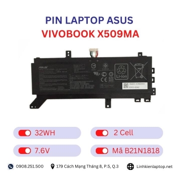 Pin Laptop Asus VivoBook X509MA