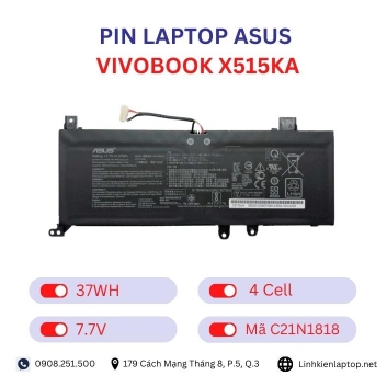 Pin Laptop Asus VivoBook X515KA