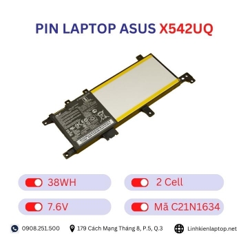 Pin Laptop Asus X542UQ