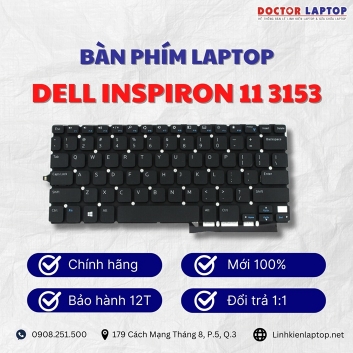 Bàn phím Laptop Dell Inspiron 11 3153