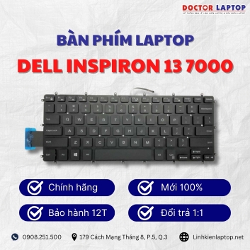 Bàn phím Laptop Dell Inspiron 13 7000