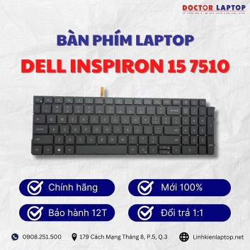 Bàn phím Laptop Dell Inspiron 15 7510