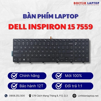 Bàn phím Laptop Dell Inspiron 15 7559