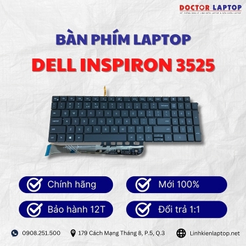 Bàn phím Laptop Dell Inspiron 3525