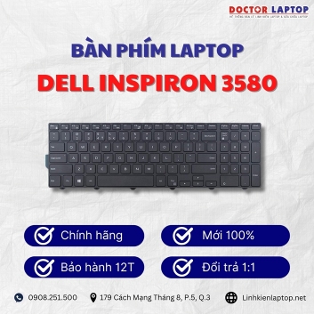 Bàn phím Laptop Dell Inspiron 3580
