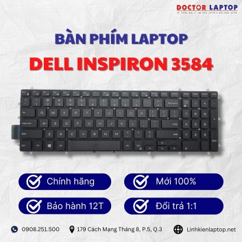 Bàn phím Laptop Dell Inspiron 3584