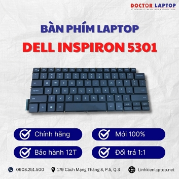 Bàn phím Laptop Dell Inspiron 5301