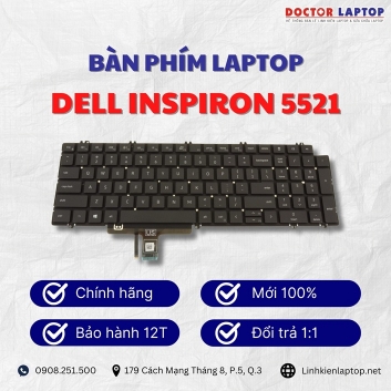 Bàn phím Laptop Dell Inspiron 5521