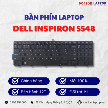 Bàn phím Laptop Dell Inspiron 5548