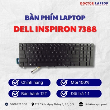 Bàn phím Laptop Dell Inspiron 7388