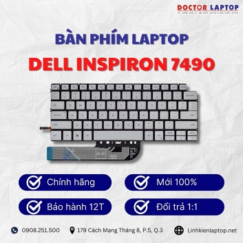 Bàn phím Laptop Dell Inspiron 7490