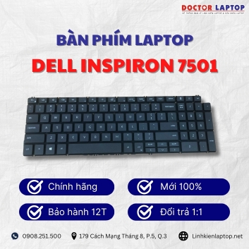 Bàn phím Laptop Dell Inspiron 7501