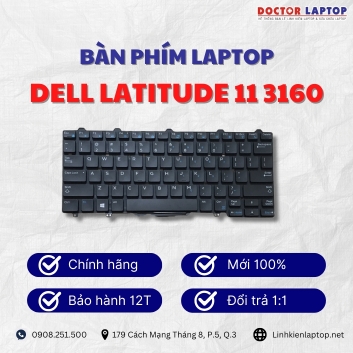 Bàn phím Laptop Dell Latitude 11 3160