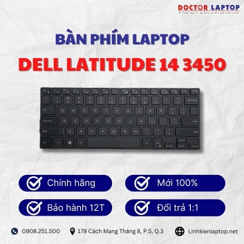 Bàn phím Laptop Dell Latitude 14 3450