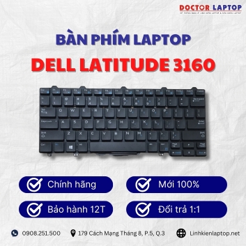 Bàn phím Laptop Dell Latitude 3160