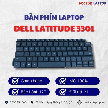 Bàn phím Laptop Dell Latitude 3301
