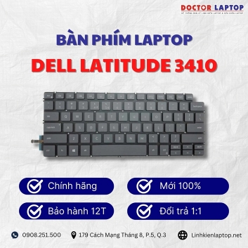 Bàn phím Laptop Dell Latitude 3410
