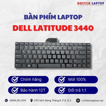 Bàn phím Laptop Dell Latitude 3440