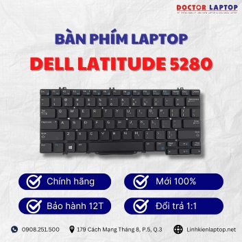 Bàn phím Laptop Dell Latitude 5280