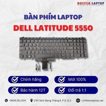 Bàn phím Laptop Dell Latitude 5550