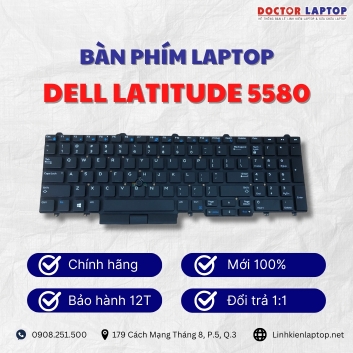 Bàn phím Laptop Dell Latitude 5580