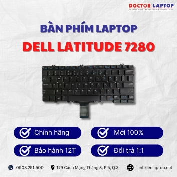 Bàn phím Laptop Dell Latitude 7280