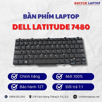 Bàn phím Laptop Dell Latitude 7480