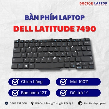 Bàn phím Laptop Dell Latitude 7490