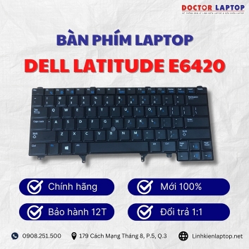 Bàn phím Laptop Dell Latitude E6420
