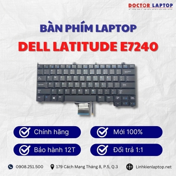 Bàn phím Laptop Dell Latitude E7240