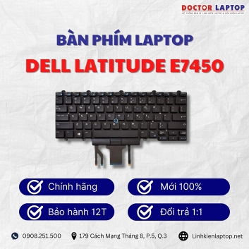 Bàn phím Laptop Dell Latitude E7450