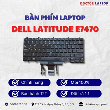 Bàn phím Laptop Dell Latitude E7470