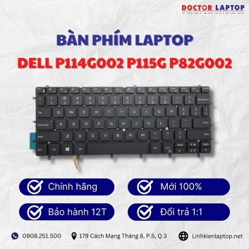 Bàn phím Laptop Dell P114G002 P115G P82G002