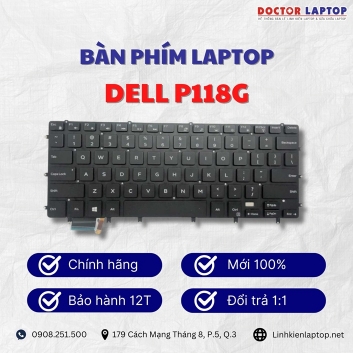 Bàn phím Laptop Dell P118G