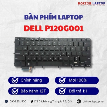 Bàn phím Laptop Dell P120G001