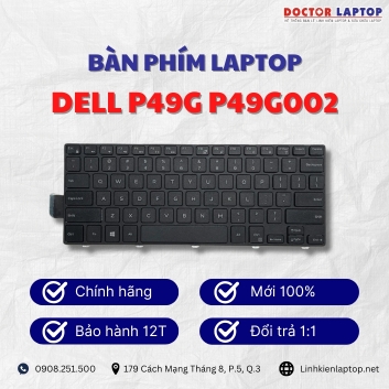 Bàn phím Laptop Dell P49G P49G002