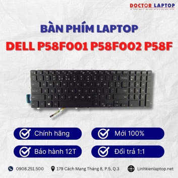 Bàn phím Laptop Dell P58F001 P58F002 P58F
