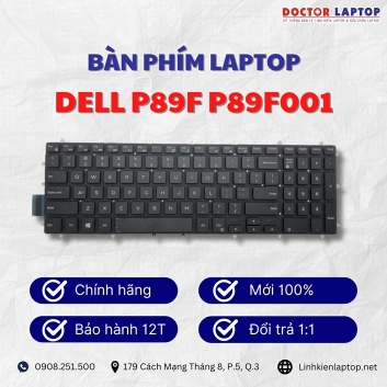 Bàn phím Laptop Dell P89F P89F001