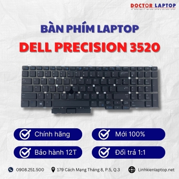 Bàn phím Laptop Dell Precision 3520