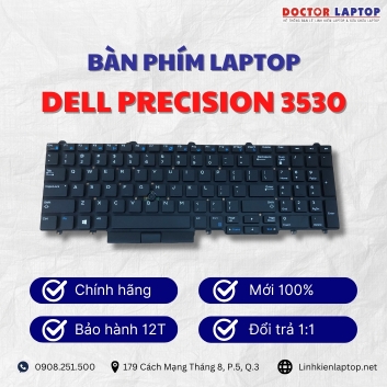 Bàn phím Laptop Dell Precision 3530